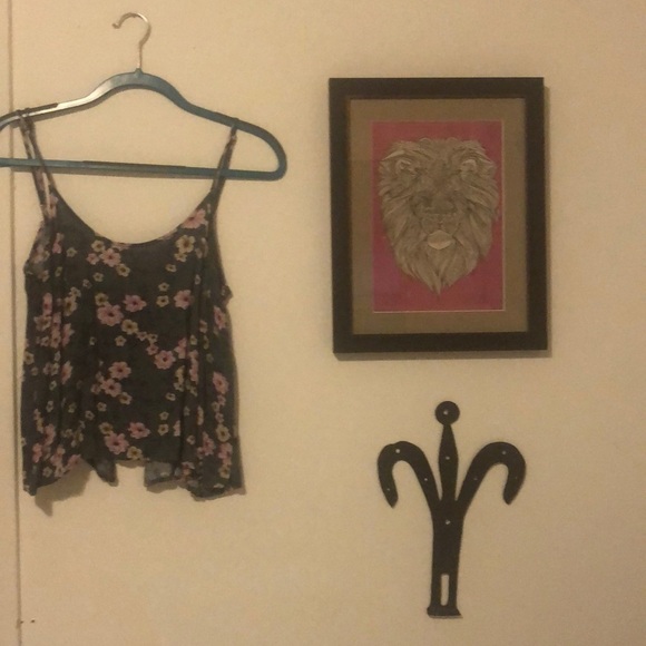 AEO Open Back Floral Blouse - Picture 3 of 7